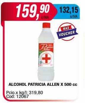 Maxiconsumo Alcohol patricia allen oferta