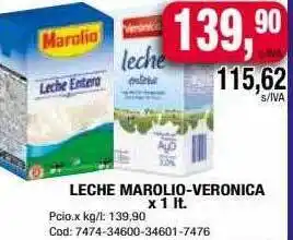 Maxiconsumo Leche marolio-veronica oferta