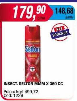 Maxiconsumo Insect. selton mmm oferta