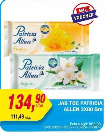 Maxiconsumo Jab toc patricia allen oferta