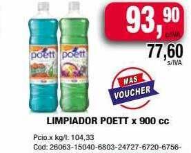 Maxiconsumo Limpiador poett oferta