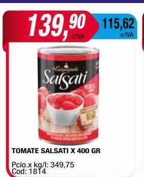 Maxiconsumo Tomate salsati oferta