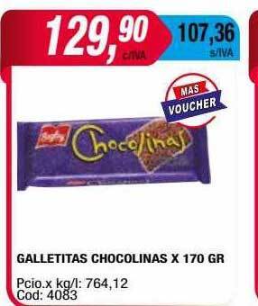 Maxiconsumo Galletitas chocolinas oferta