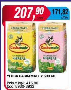 Maxiconsumo Yerba cachamate oferta