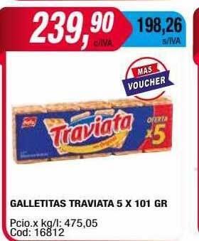 Maxiconsumo Galletitas traviata oferta