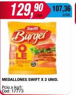 Maxiconsumo Medallones swift oferta