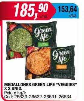 Maxiconsumo Medallones green life oferta