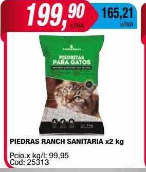Maxiconsumo Piedras ranch sanitaria oferta