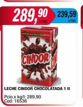 Maxiconsumo Leche cindor chocolatada oferta