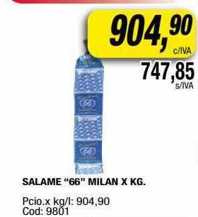 Maxiconsumo Salame oferta