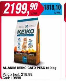 Maxiconsumo Al. anim keiko gato pesc oferta