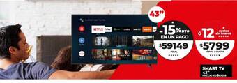 Smart tv 43