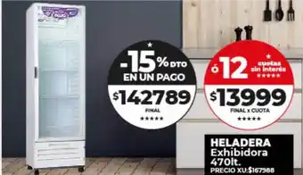 Supermayorista Vital Heladera exhibidora oferta
