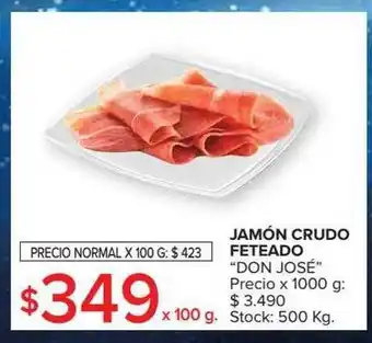Carrefour Jamón crudo feteado don josé oferta