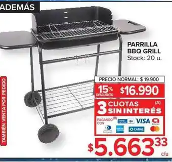 Carrefour Parrila bbq grill oferta