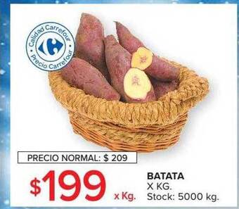 Carrefour Batata oferta