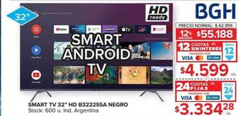 Carrefour Smart tv 32 oferta