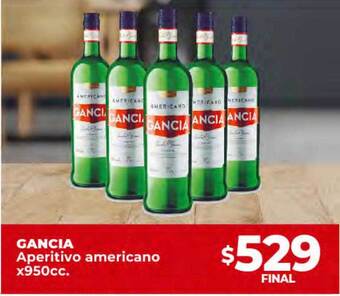 Supermayorista Vital Gancia aperitivo americano x950cc. oferta