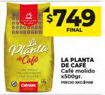 Supermayorista Vital La planta de café molido oferta