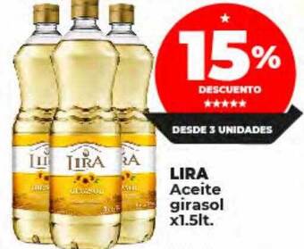 Supermayorista Vital Lira aceite girasol oferta