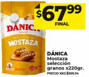 Supermayorista Vital Dánica mostaza selección granos oferta