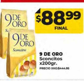 Supermayorista Vital 9 de oro sconcitos oferta