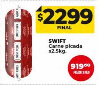 Supermayorista Vital Swift carne picada oferta