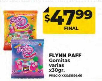 Supermayorista Vital Flynn paff gomitas varias oferta