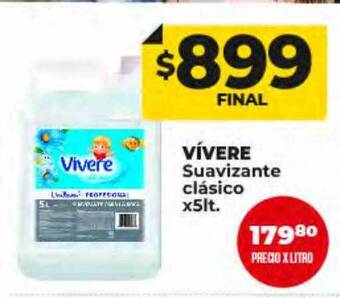 Supermayorista Vital Vívere suavizante clásico oferta