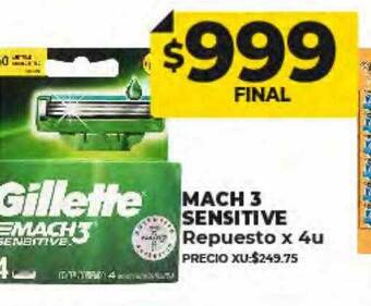 Supermayorista Vital Mach 3 sensitive repuesto oferta