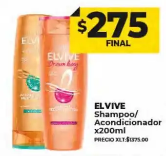 Supermayorista Vital Elvive shampoo o acondicionador oferta