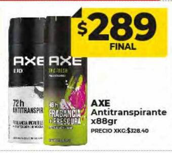 Supermayorista Vital Axe antitranspirante oferta