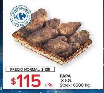 Carrefour Market Papa oferta