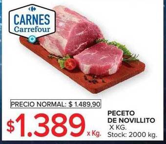 Carrefour Market Peceto de novillito oferta