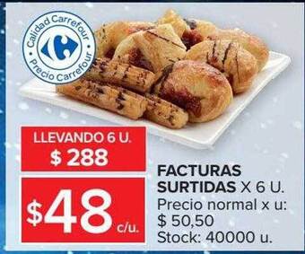 Carrefour Market Facturas surtidas oferta