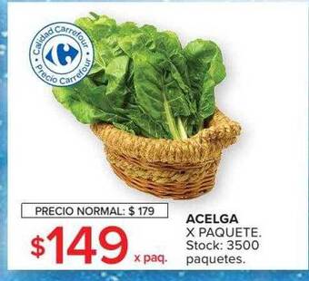 Carrefour Market Acelga oferta
