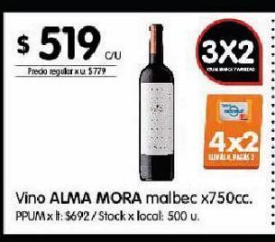 Disco Vino alma mora oferta