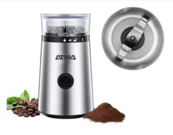 Garbarino Molinillo de cafe eléctrico atma mc8141n acero inox 150w oferta