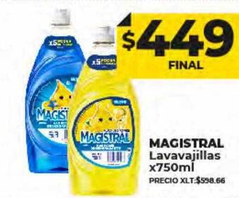 Supermayorista Vital Magistral lavavajillas oferta