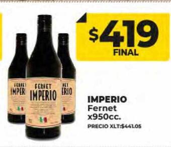 Supermayorista Vital Imperio fernet oferta