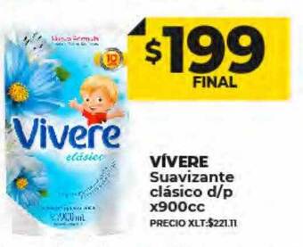 Supermayorista Vital Vívere suavizante clásico d-p oferta