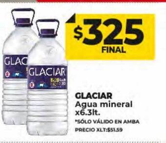 Supermayorista Vital Glaciar agua mineral oferta