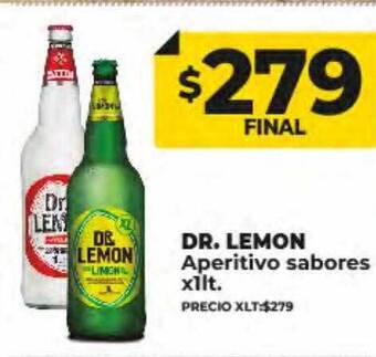 Supermayorista Vital Dr. lemon aperitivo sabores oferta