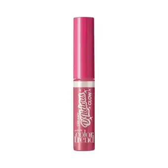 Avon Labial líquido creamy d´liciuos glow | color trend rosa rock oferta