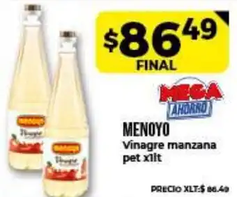Supermayorista Vital Menoyo Vinagre manzana pet x1lt oferta