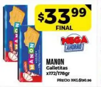 Supermayorista Vital Manon Galletitas x172/178gr oferta