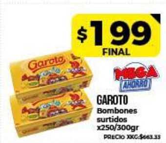 Supermayorista Vital Garoto Bombones surtidos x250/300gr oferta