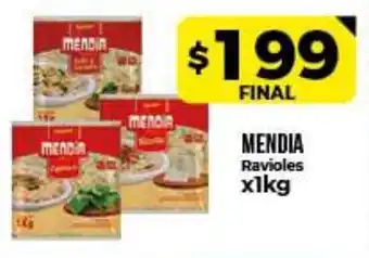 Supermayorista Vital Mendia Ravioles x1kg oferta