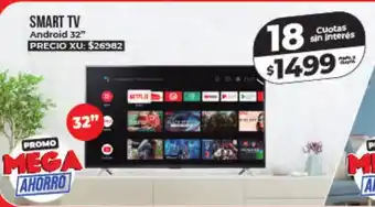 Supermayorista Vital Smart TV Android 32" oferta