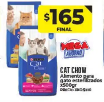 Supermayorista Vital Cat Chow Alimento para gato esterilizados x500gr oferta